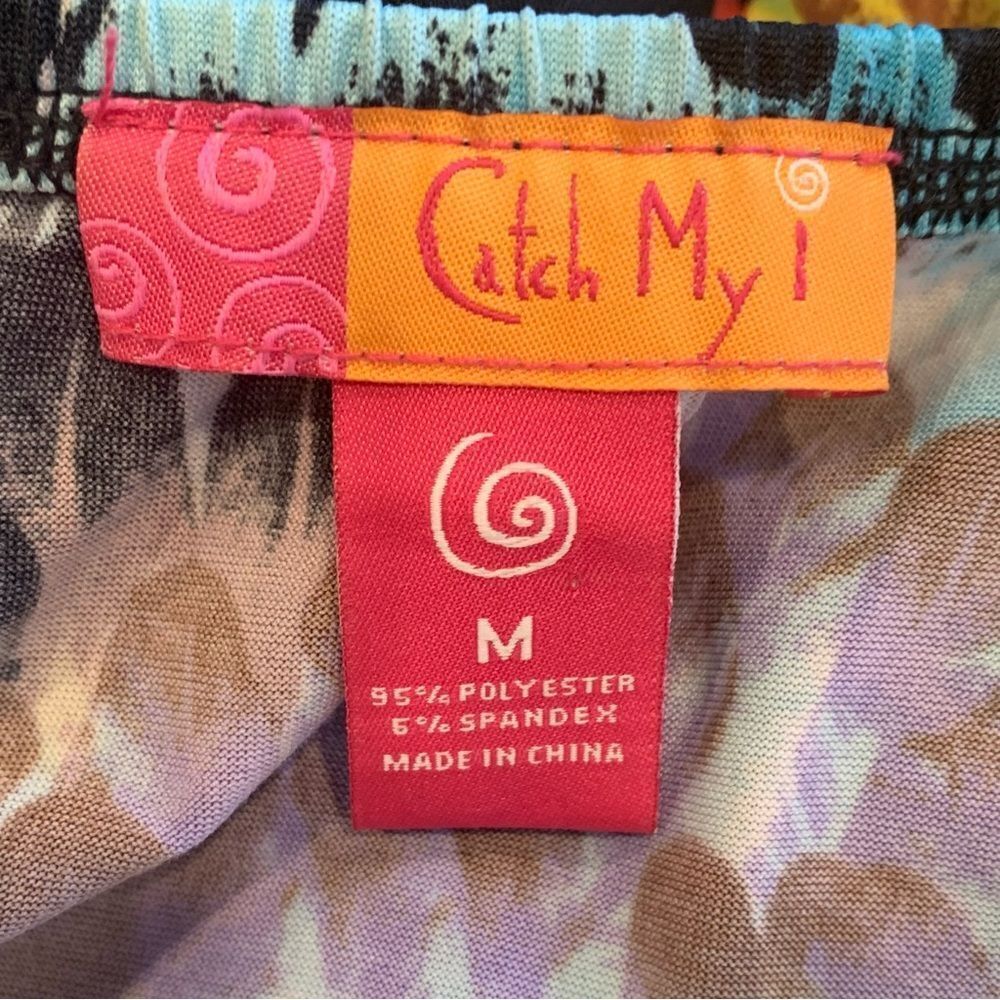 Catch My I Colorful Halter Maxi Dress Size Medium - Picture 5 of 8